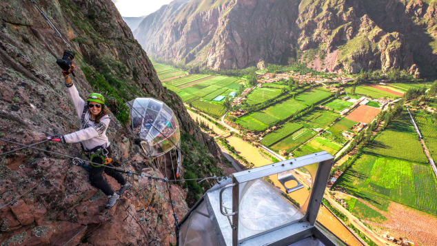 The Quirkiest hotels: Skylodge Adventure Suites