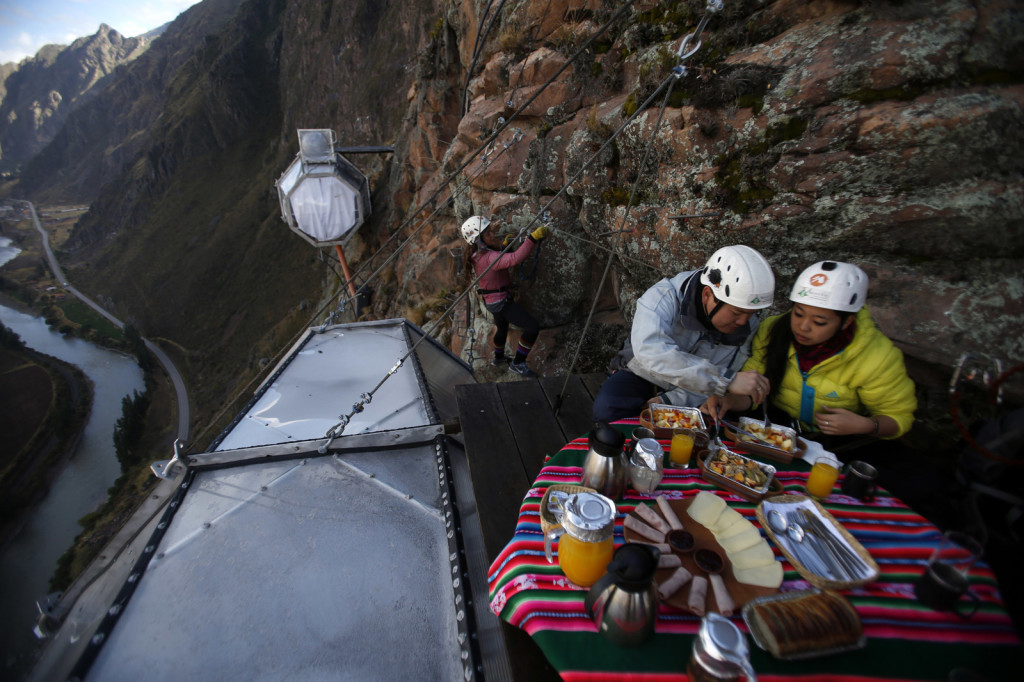 Skylodge Adventure Suites es una de las 5 buenas excusas para romper el chanchito y gozar de una estadía imperial