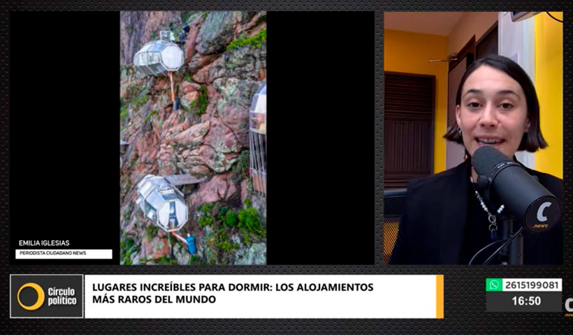 ¿Dormir a 400 metros de altura o bajo el mar? Los 5 hoteles más extremos y bizarros del mundo.